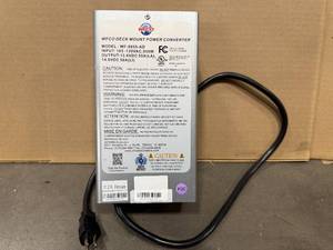 lot 91 image: WFCO TECHNOLOGIES CONVERT  CHARGER