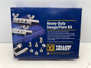 lot 101 image: YELLOW JACKET SWAGE  FLARE KIT