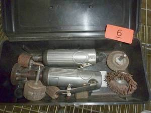 lot 6 image: two small air ratchets