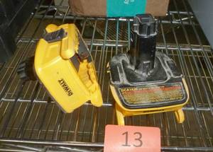 lot 13 image: Two Dewalt adapters for 20V battery to 18V tools