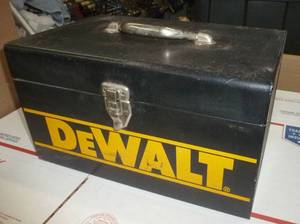 lot 15 image: Dewalt 14.4 small circular saw