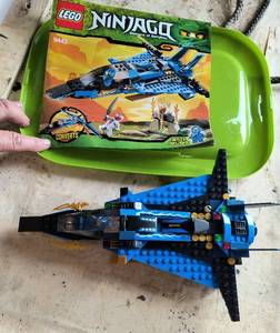 lot 27 image: Lego Ninjago airship 9442 and 9448 master ninja