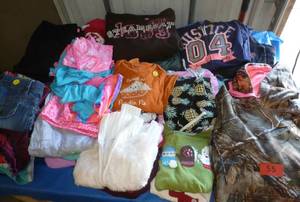 lot 55 image: Another large girls lot of clothes todder to SmMed