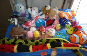 lot 57 image: Huge lot of plush animals