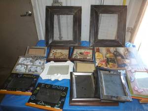 lot 70 image: Group of photo frames and pictures