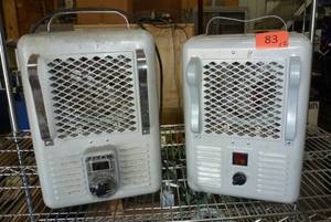 lot 83 image: Two heaters