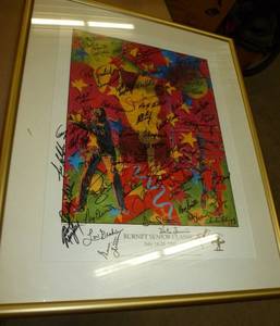 lot 141 image: Autographed Golf poster and autographed snowmobile poster