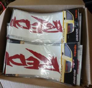 lot 160 image: Lot of about 100 Redneck decals