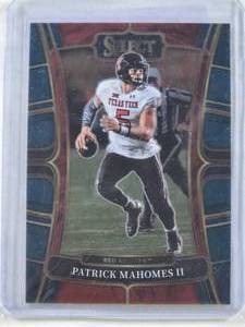 lot 108 image: Patrick Mahomes 2023 Panini Select Draft Picks No. 26