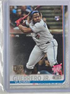 lot 348 image: Vladimir Guerrero Jr. 150 Stamp 2019 Topps Update Series #US272 - Toronto Blue Jays Baseball Card