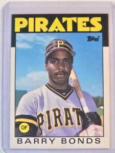 lot 246 image: Barry Bonds Rookie 1986 Topps Traded #11T