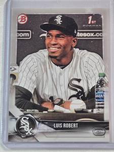 lot 31 image: Luis Robert 2018 1st Bowman No. BP21