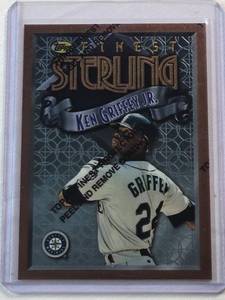 lot 46 image: Ken Griffey Jr. 1999 Topps Finest No. 24