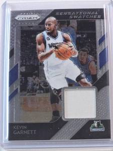 lot 69 image: Kevin Garnett 2018-19 Panini Relic Card #17
