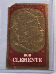 lot 73 image: Bob Clemente 1965 Topps #19 Vintage Baseball Card