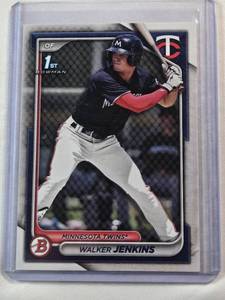 lot 84 image: Walker Jenkins 2024 1st Bowman No. BP-43