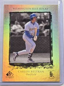 lot 119 image: Carlos Beltran Rookie 1998 Upper Deck SP Holofoil No. 15