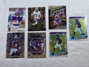 lot 125 image: Lot of 7 Jordan Addison Rookie Cards