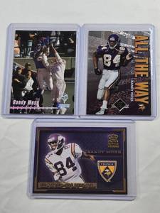 lot 127 image: Randy Moss 1999 Crown Royale Insert #13 - Minnesota Vikings Football Card