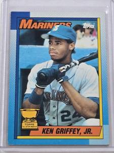 lot 158 image: Ken Griffey, Jr. 1990 Topps All-Star Rookie Cup #336 - Seattle Mariners