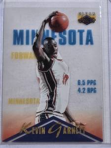 lot 278 image: Kevin Garnett Rookie 1996 Classic Clear Assets #10 - Minnesota Timberwolves Basketball Card