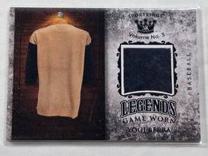 lot 334 image: Yogi Berra Sport Kings Volume No. 3 Legends Game Worn Relic