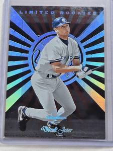 lot 368 image: Derek Jeter Rookie Foil 1996 Leaf Limited Rookies - New York Yankees Baseball Cards