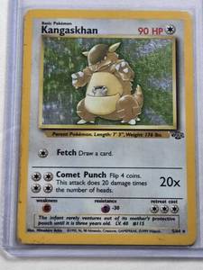 lot 418 image: Kangaskhan Holo 1999 Pokemon Card 564