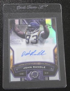 lot 47 image: 2025 Topps Resurgence John Randle Autograph