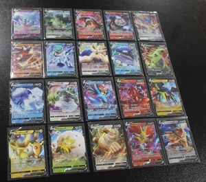 lot 63 image: Pokemon Sword & Shield English Hit Lot  20 Different Cards