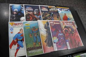 lot 94 image: Misc Comic Book Lot  10 Books