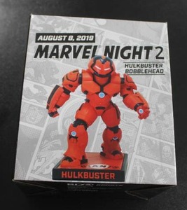 lot 95 image: 2019 San Francisco Giants Hulkbuster Bobblehead