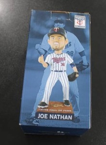 lot 101 image: 2019 Minnesota Twins Joe Nathan Bobblehead