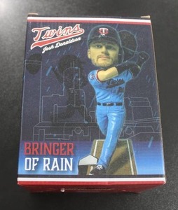 lot 108 image: 2020 Minnesota Twins Josh Donaldson Bringer of Rain Bobblehead
