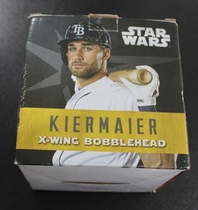 lot 116 image: Tampa Bay Rays Kevin Kiermaier Star Wars Bobblehead