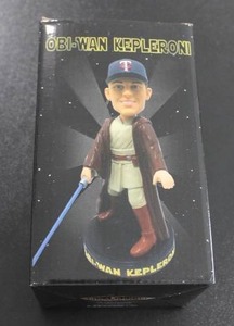 lot 117 image: 2019 Minnesota Twins Star Wars Obi Wan Kepleroni Bobblehead