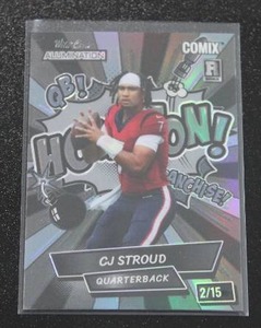 lot 151 image: 2023 Wild Card Alumination Comix CJ Stroud #ACSH-CS3 Rookie Card 215  Only 15 Exist