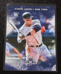 lot 171 image: 2017 Diamond Kings Aaron Judge #138 Rookie Card