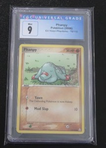 lot 208 image: 2006 Pokemon EX Holon Phantoms Phanpy #75110 CGC 9
