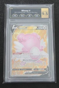 lot 209 image: 2021 Pokemon Chilling Reign Blissey V #182198