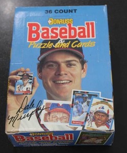 lot 211 image: 1988 Donruss Baseball Box  36 Packs