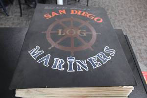 lot 213 image: Huge San Diego Mariners Hockey Scrapbook   Custom 1 of 1 Piece of Hockey History