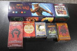 lot 220 image: Magic The Gathering Mis Sealed Lot  5 Sealed Items