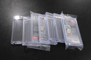 lot 222 image: Ultra Pro Booster Pack One Touch Magnetic Holder Lot  7 One Touch Holders