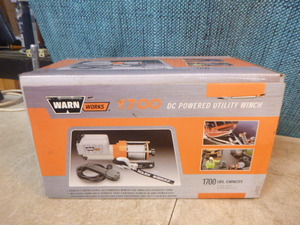 lot 12 image: Warn Works 1700 DC Powered Utility Winch
