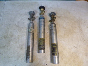 lot 20 image: 3 Alloy CO2 Cylinders