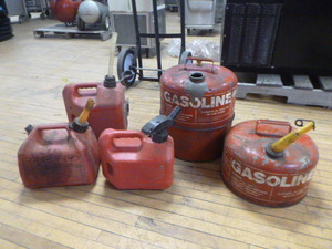 lot 29 image: 5 Gas Cans