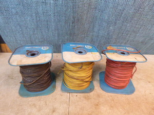 lot 33 image: 3 Spools of Belden Wire