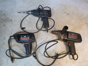 lot 38 image: Craftsman 38 Electric Drills