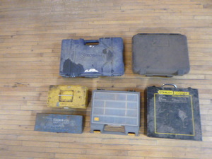 lot 45 image: 6 Toolboxes and Power Tool Cases